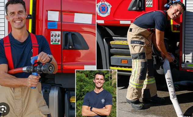 A man saving lives in Victoria as a firefighter is one of Home and Away’s most famous stars – Here’s why he turned his back on fame