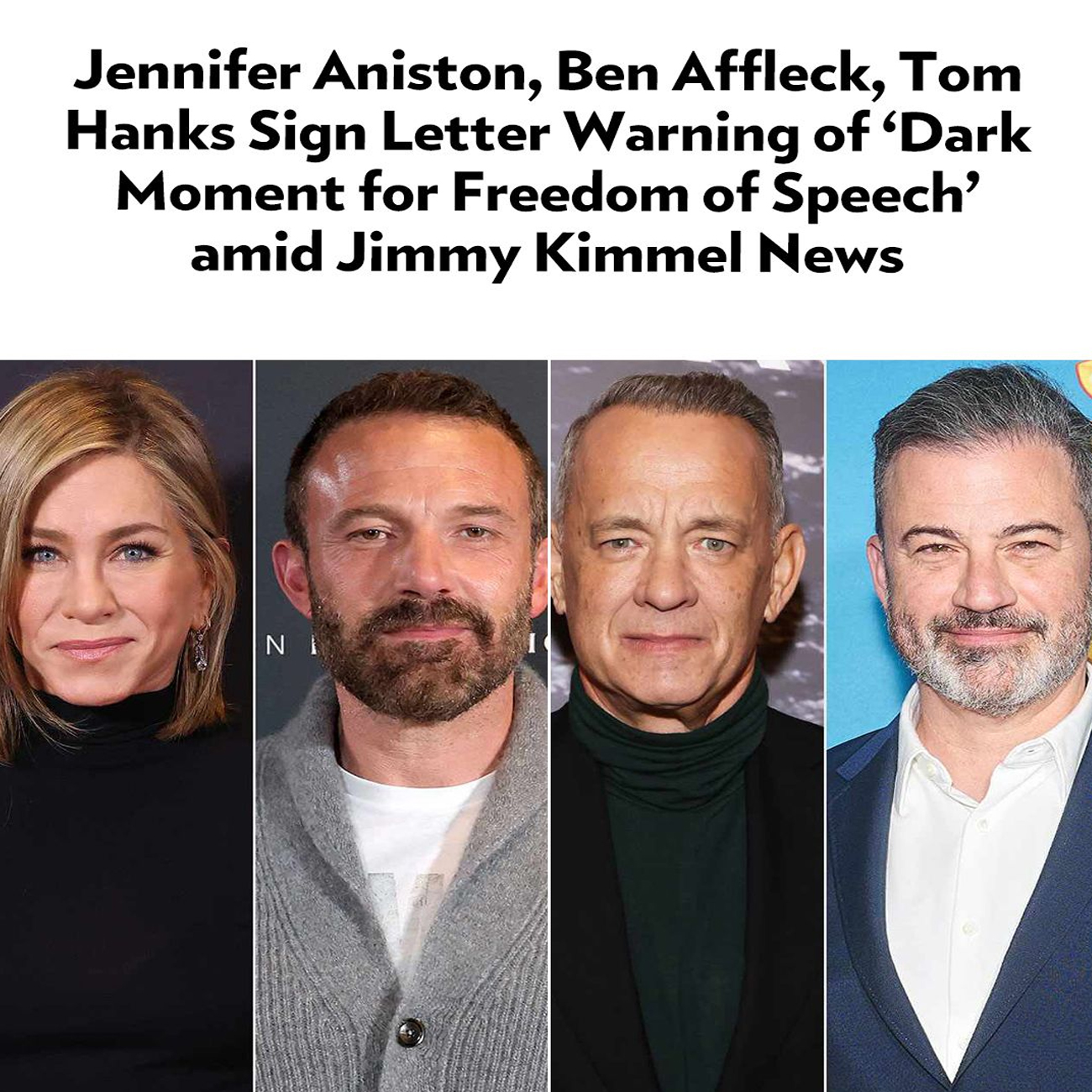 Hollywood has just gone to war over Jimmy Kimmel.