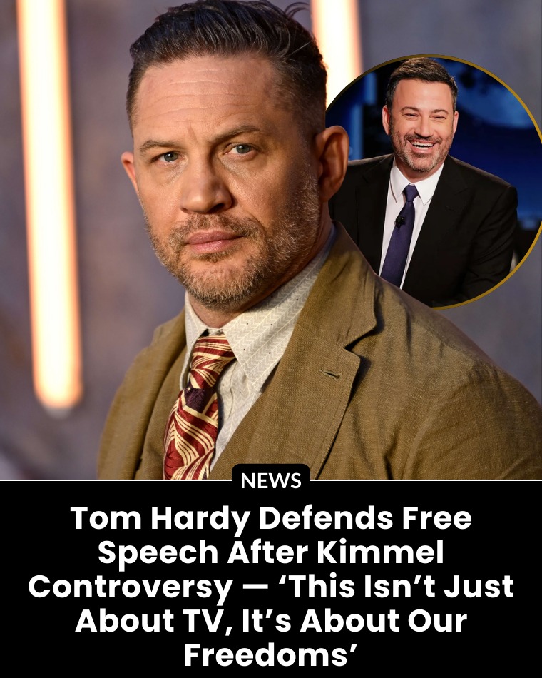 When Tom Hardy roars, Hollywood trembles. But this time, it wasn’t about a blockbuster role or a dark new villain — it was about Jimmy Kimmel.