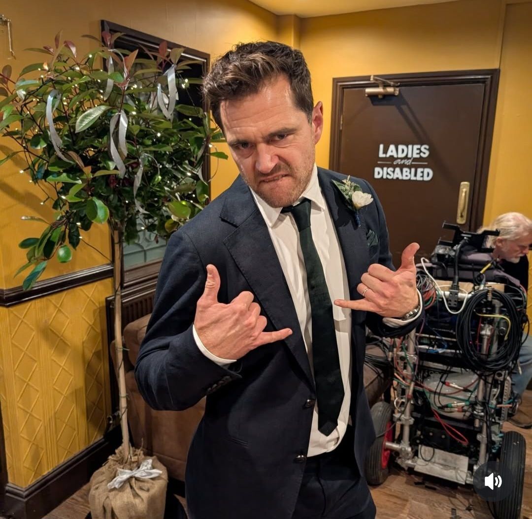 Actor Michael Stevenson’s time on the medical drama could soon be coming to a tragic end after his exit was teased in the trailer for the Christmas special.