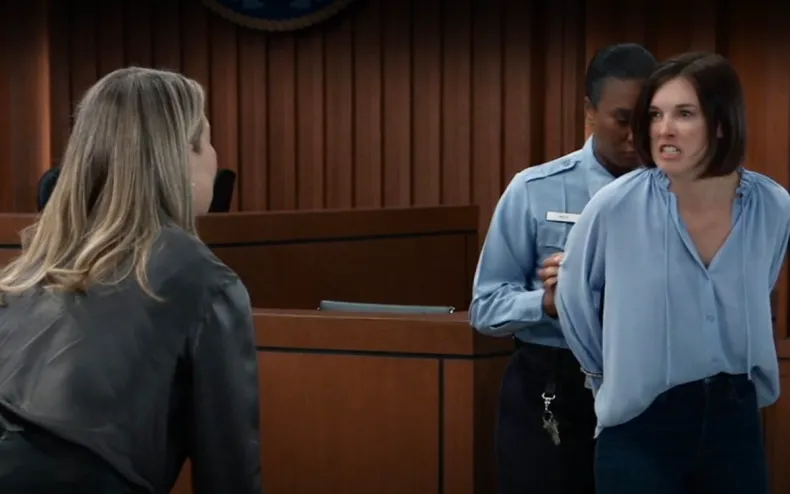 GH Spoilers: Willow and Nina come into the courtroom with handcuffs on, but right as the judge hits the gavel, Drew jumps up from the audience to reveal a gun that was placed there — will Port Charles be able to handle what happens next?