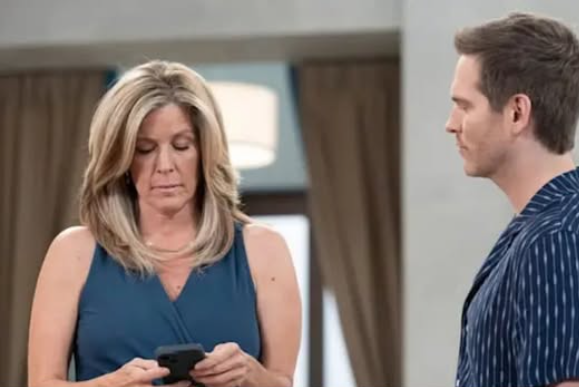 GH Update: Laura confronts Drew in the boardroom, accusing him of destroying Monica’s heritage. However, when he passes a USB drive to her, the reality of Monica’s last will is revealed on screen.