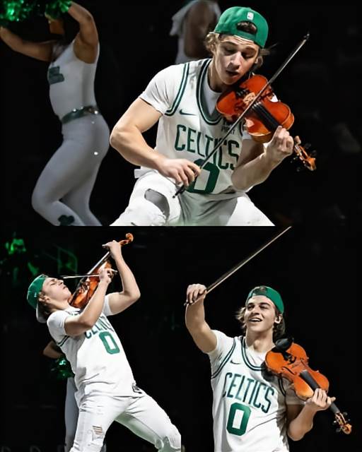 Celtics Game Interrupted… by a Violin!🎻 Under The Gaze Of 20,000 NBA Fans, GH’s Giovanni Mazza Unites Daytime Drama and NBA with One Soulful Performance 💓
