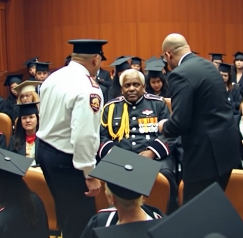 Two guards confronted a black marine at his son’s graduation — what followed with six – usnews