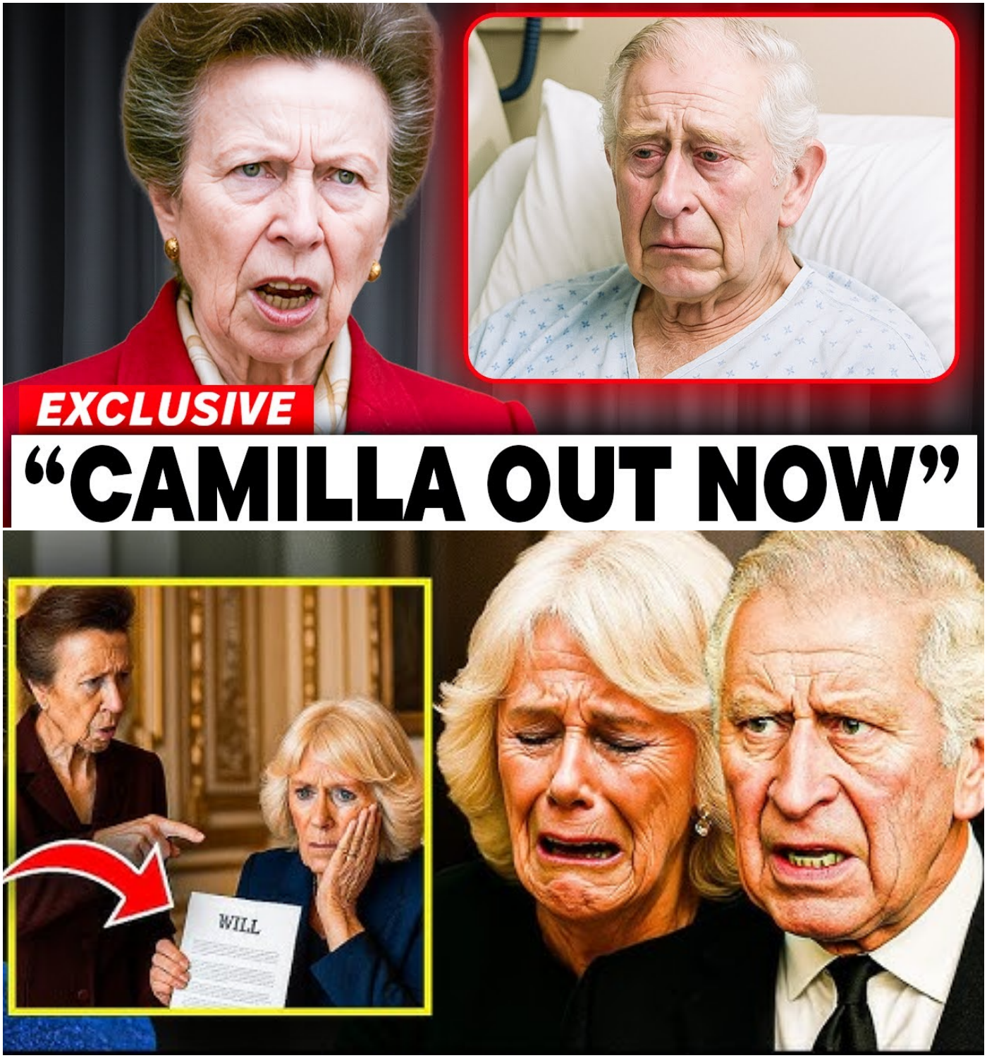 Camilla collapses after Princess Anne reveals shocking revelation of King Charles’s final wish – News