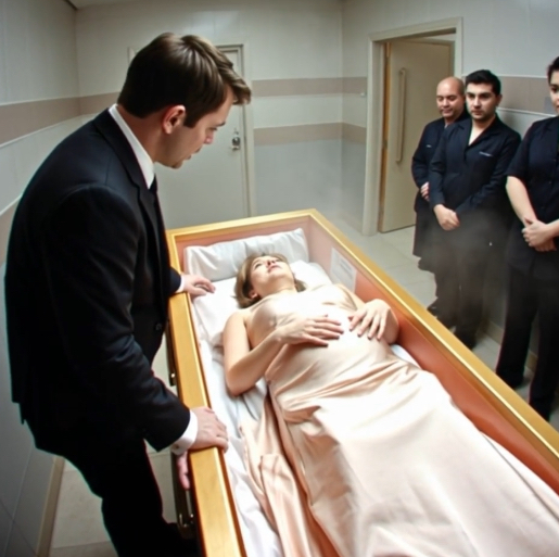 While cremating his pregnant wife, the husband opened the coffin to take one last look – usnews
