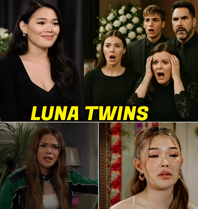Tears and Tension in LA: Luna’s Twin Sister Arrives Amid Funeral Drama — B&B Fans in Shock! – Daily News