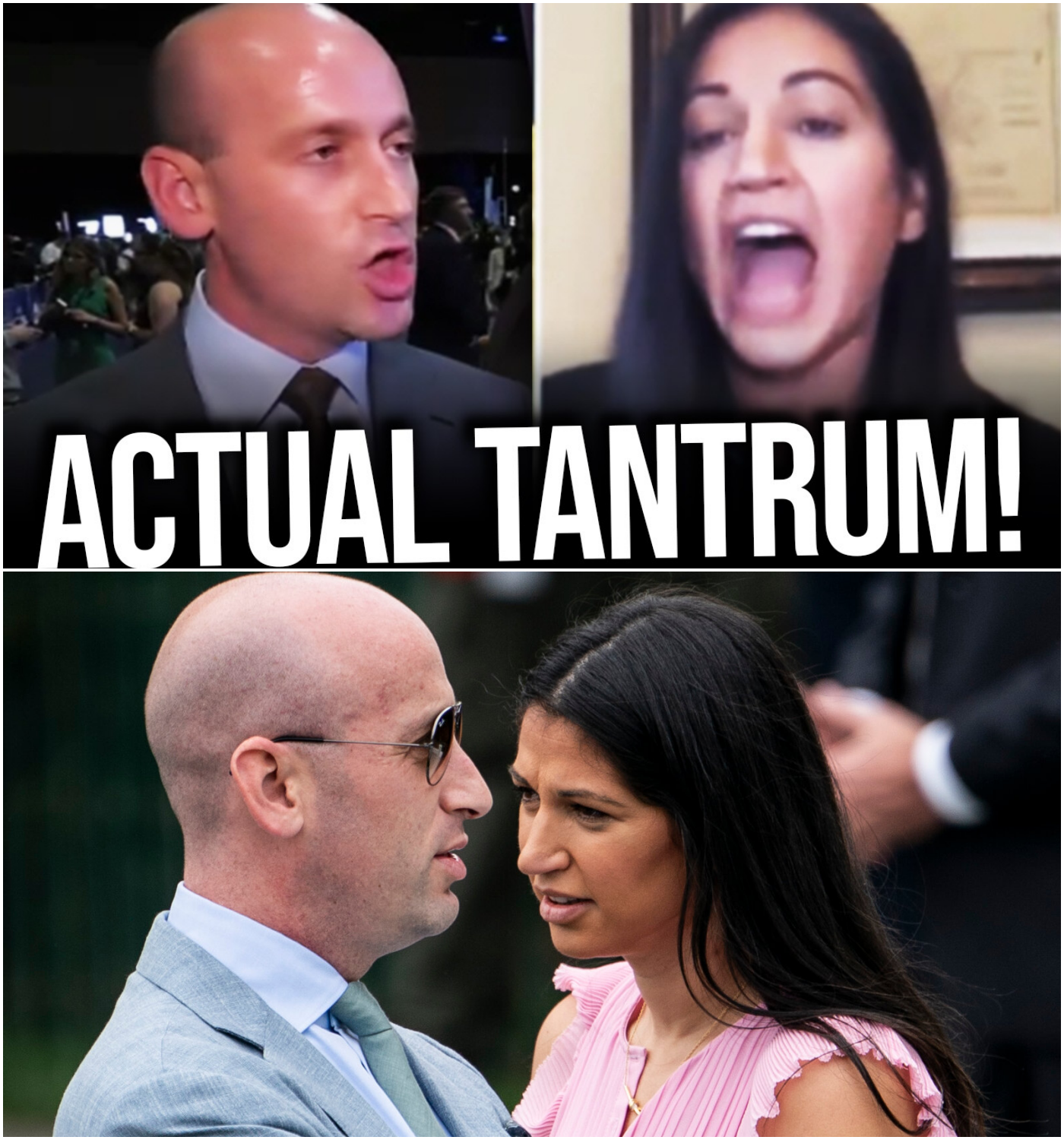 Stephen Miller’s Wife HUMILIATED on Live TV — Her Furious Meltdown Stuns the Entire Studio – News