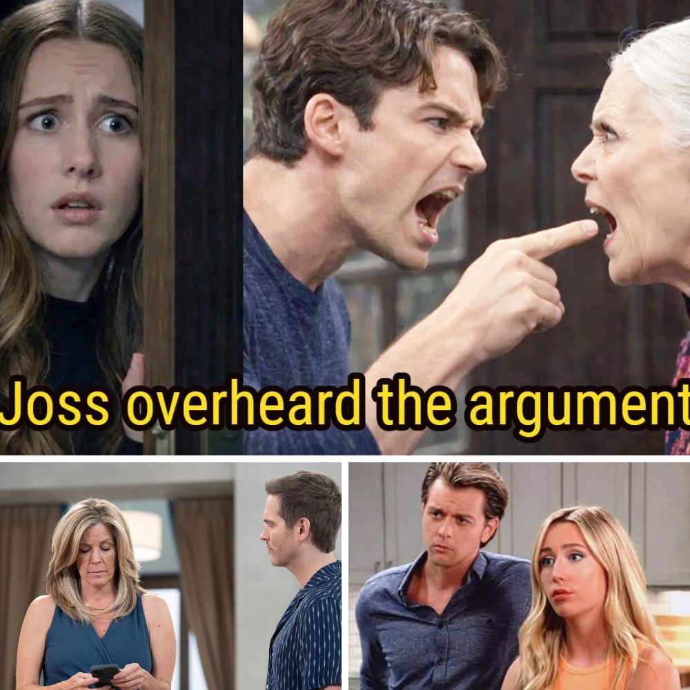 Joss overhears Michael and Tracy’s fight and vows revenge for her brother General Hospital Spoilers