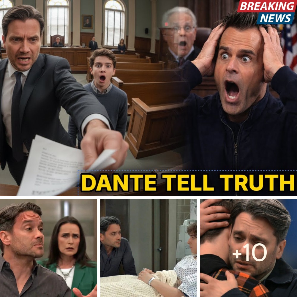Dante confessed the truth in court – Rocco is Drew’s bio son ABC General Hospital Spoilers