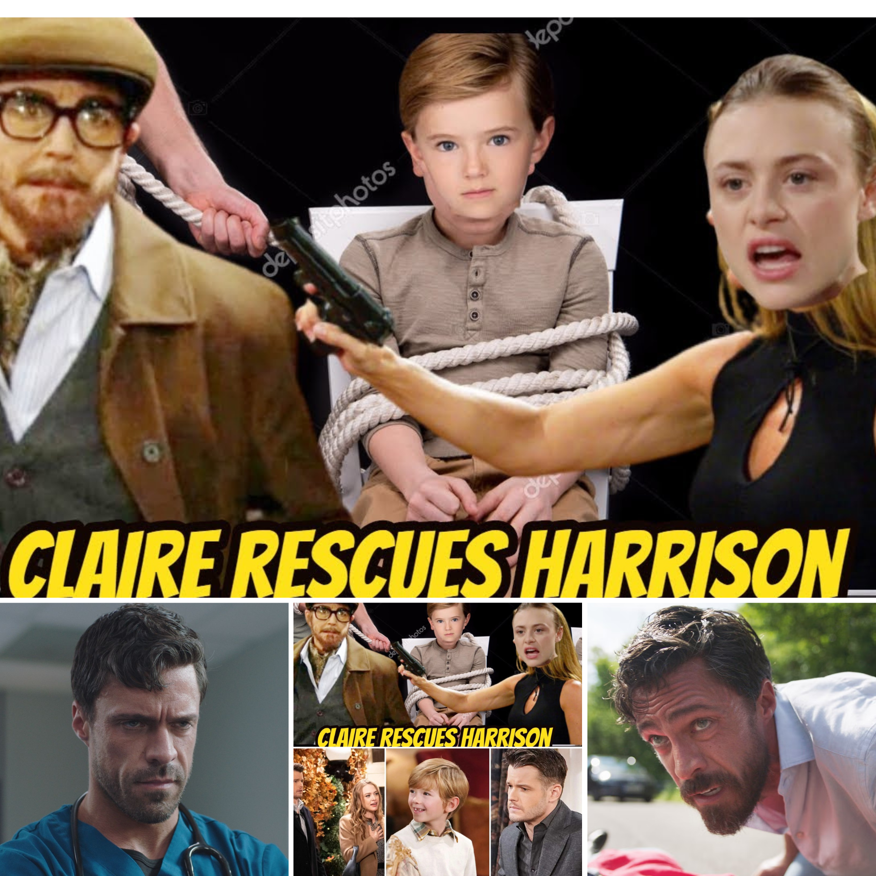 Kyle reaches for her hand… Clare whispers ‘I can’t stay’… and Harrison’s tiny voice delivers the blow that breaks them both—” —Y&R Thanksgiving SHOCKER: Clare and Kyle’s love story reignites… only to shatter again 🔥** “Clare… don’t walk away from this,” “…Kyle pleads softly as she fights back tears — right before Harrison bursts in with: ‘Please don’t go… stay with us.’” “I never stopped caring about you,” (Clare admits in a rare moment of vulnerability, just before their first kiss in months — tender, aching, inevitable.) “Stay for tonight… one last dinner,” (Kyle says quietly — and Clare nods, giving fans a flicker of hope.) ⬇️ Scroll to the comments for the FULL recap — Clare’s emotional farewell, Kyle’s heartbreak, and the Thanksgiving kiss fans can’t stop talking about…