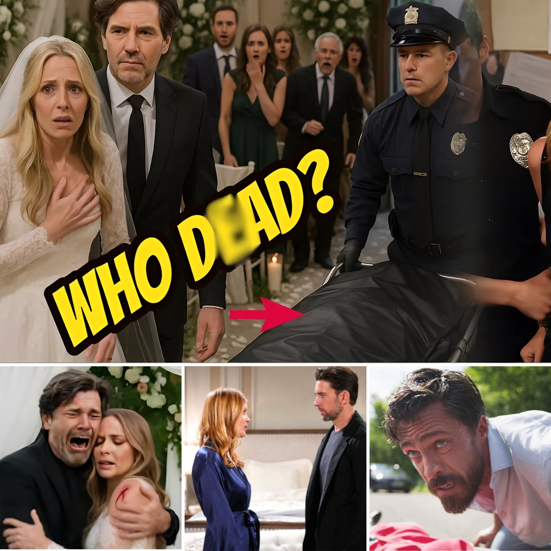 💥💍😱 “CHRISTINE… YOUR WEDDING IS OVER!” — Police Find a BODY and ARREST Phyllis as the Ceremony COLLAPSES!