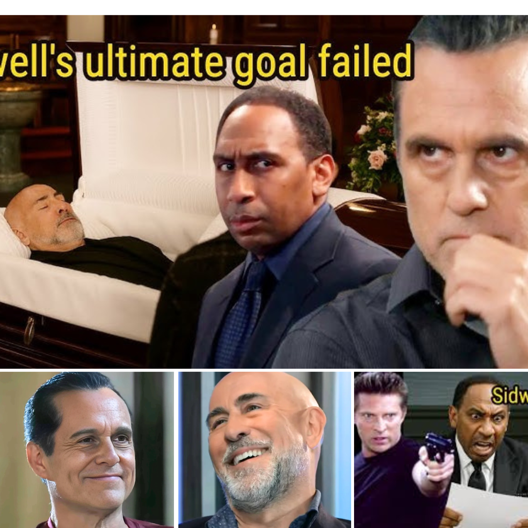 Brick thwarted Sidwell’s final plan, Sonny was saved & Sidwell died General Hospital Spoilers