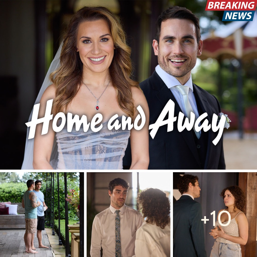 Home and Away Wedding Gallery – All the pics from Cash and Eden’s Wedding
