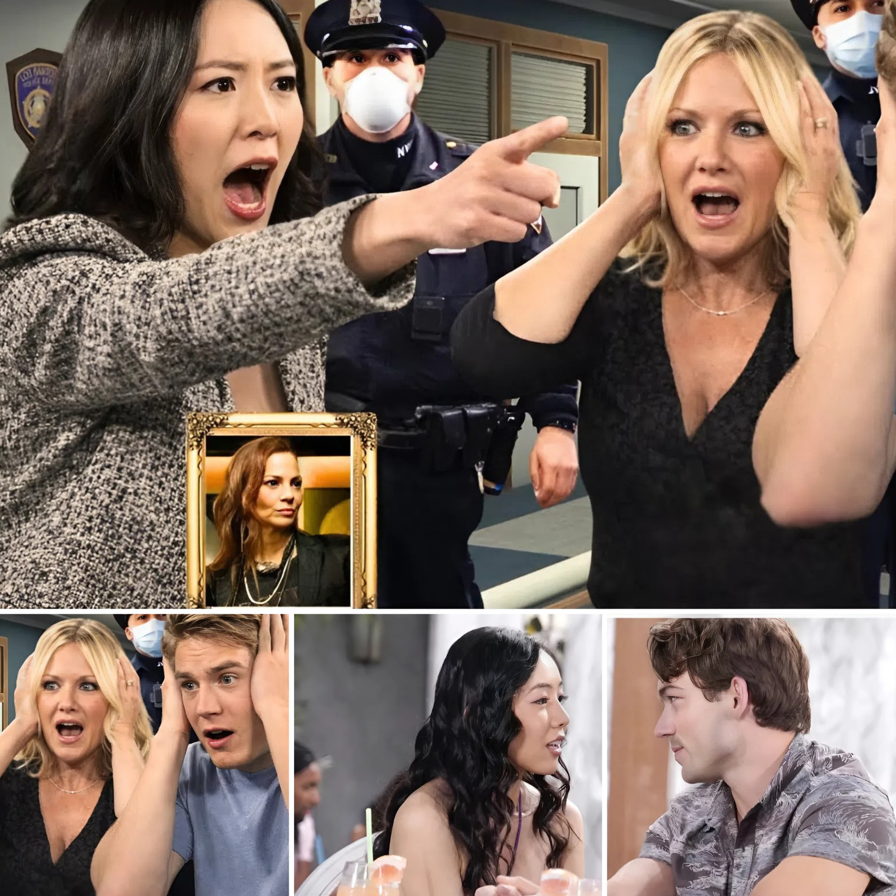 ALLIE’S BACK! The Jaw-Dropping Moment That Shatters Noah’s World at the Police Station! | Y&R