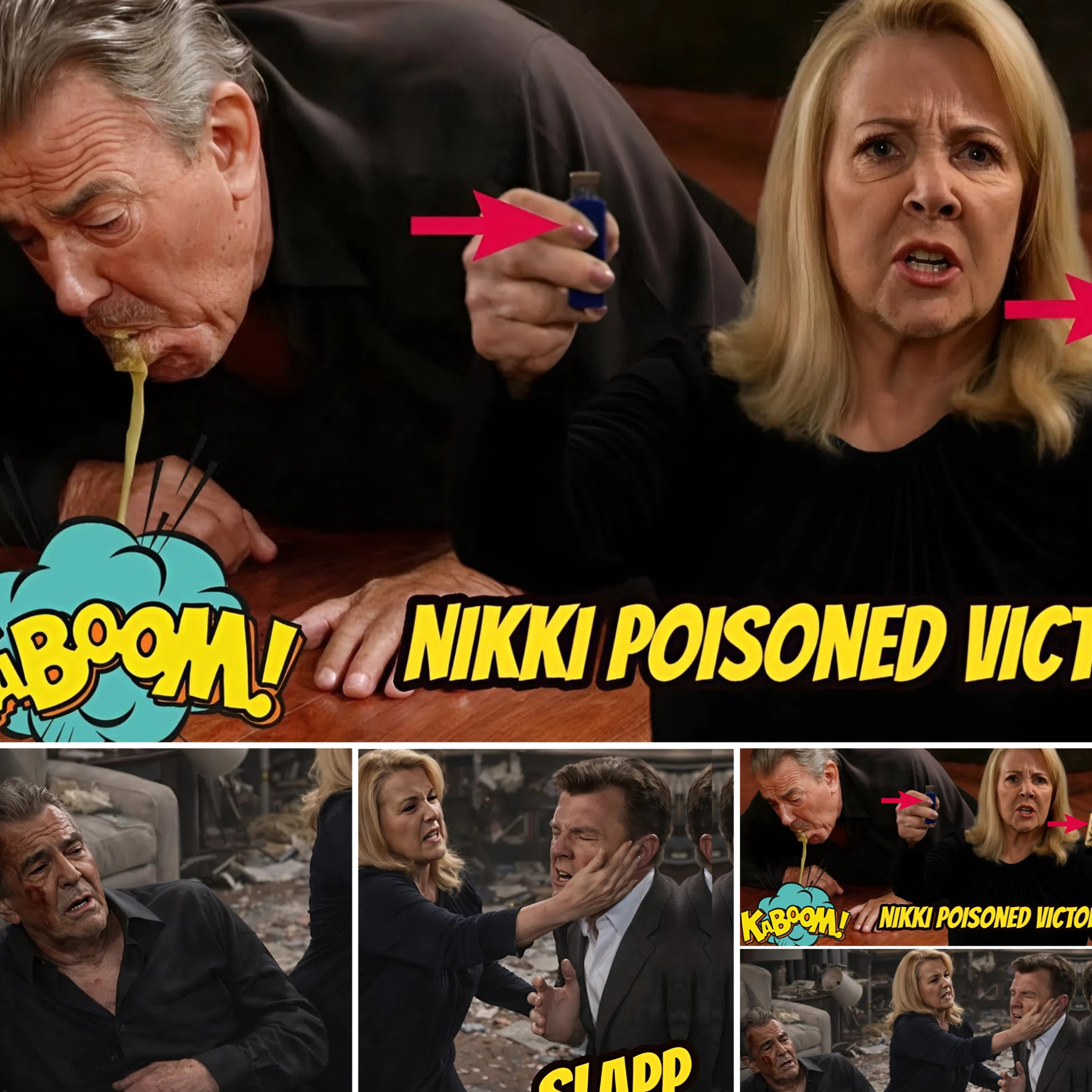 Nikki slaps Jack to protect Victor – Discovers Jack’s disgusting plan The Young And the Restless